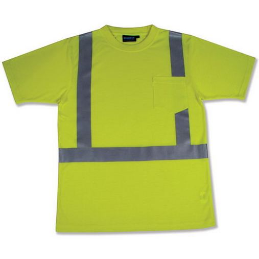 Custom Logo ERB Class 2 Safety Pocket T-Shirt - 9601S